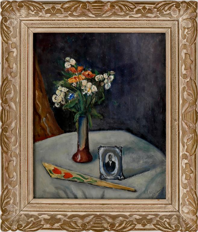 ALEXANDER ROOS, olja på pannå, signerad samt daterad 1919.