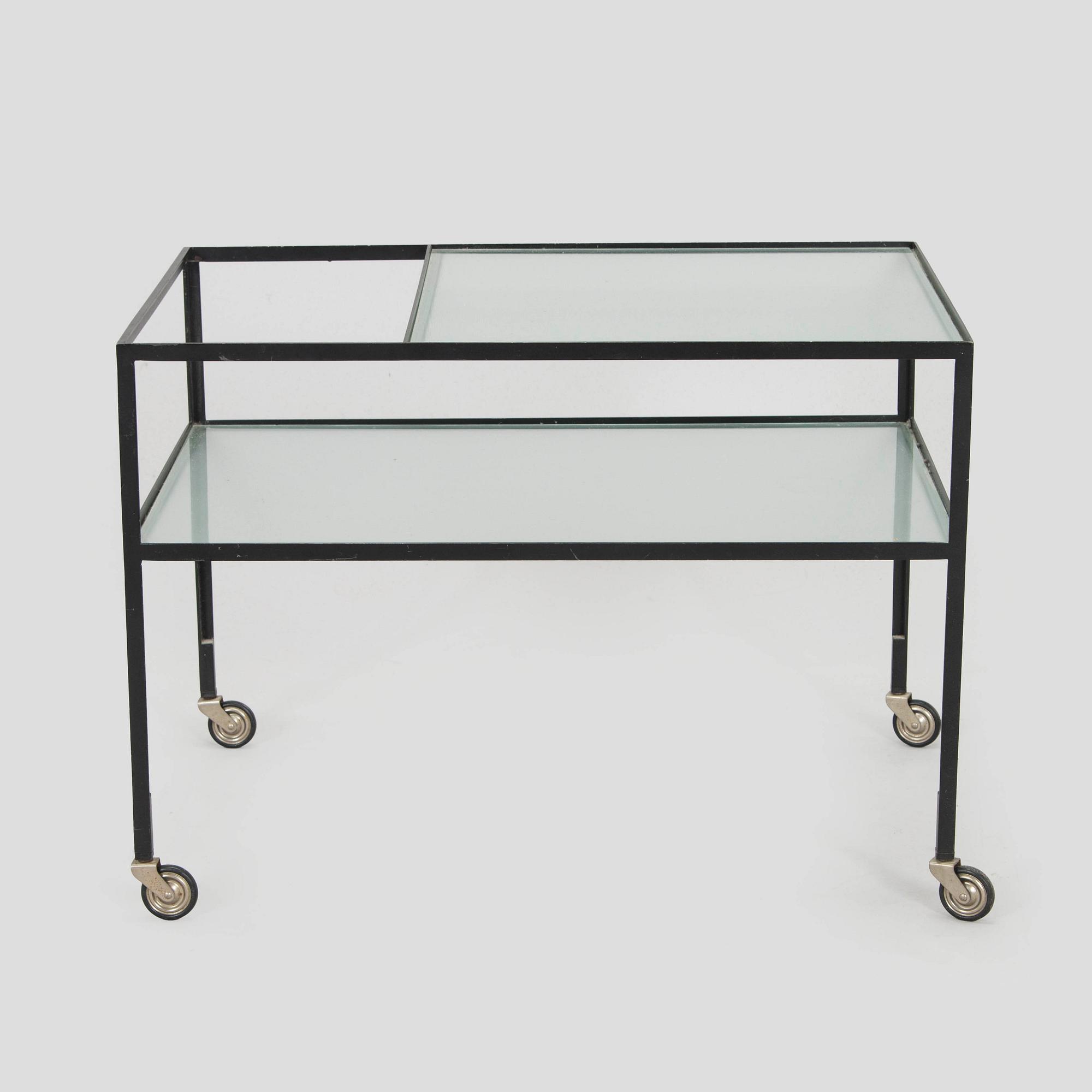 Herbert Hirche, serveringsvagn, 1900-talets mitt.