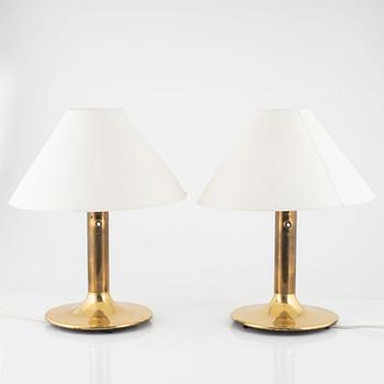 Anders Pehrson, table lamps, a pair, Model 8380, Ateljé Lyktan, 1960s-70s.