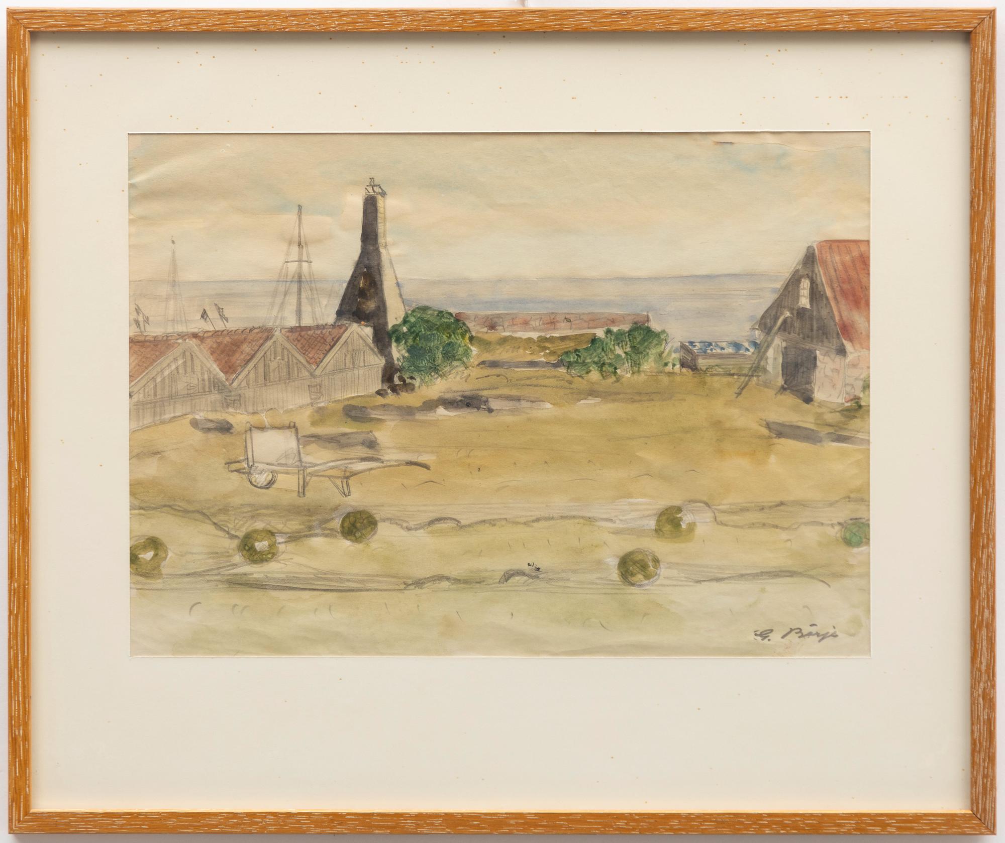 Gideon Börje, "Rökeriet, Bornholm".