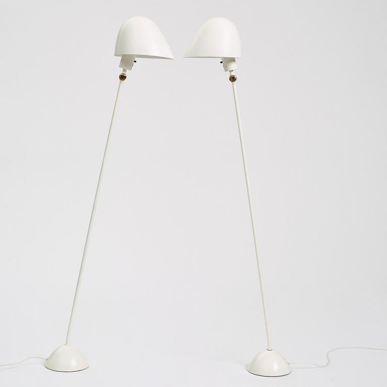 Hans-Agne Jakobsson, a pair of floor lamps, model "G-33", Hans Agne Jakobsson AB, Markaryd, 1950-60s.