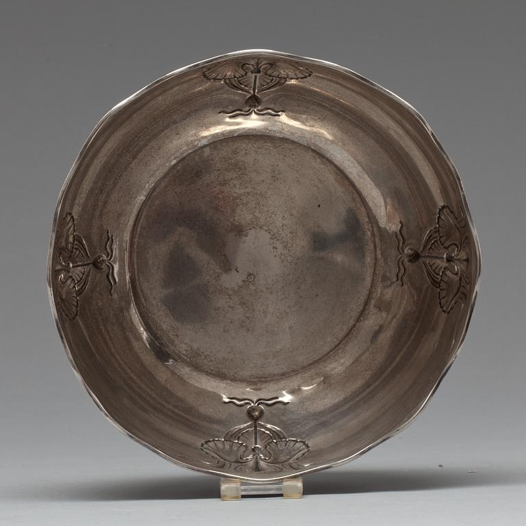 SKÅL, silver, GAB, Stockholm, 1918. Vikt ca 253 g.