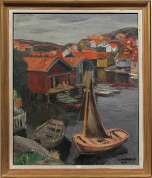 ELLIS WALLIN, olja på duk, sign o dat -31.