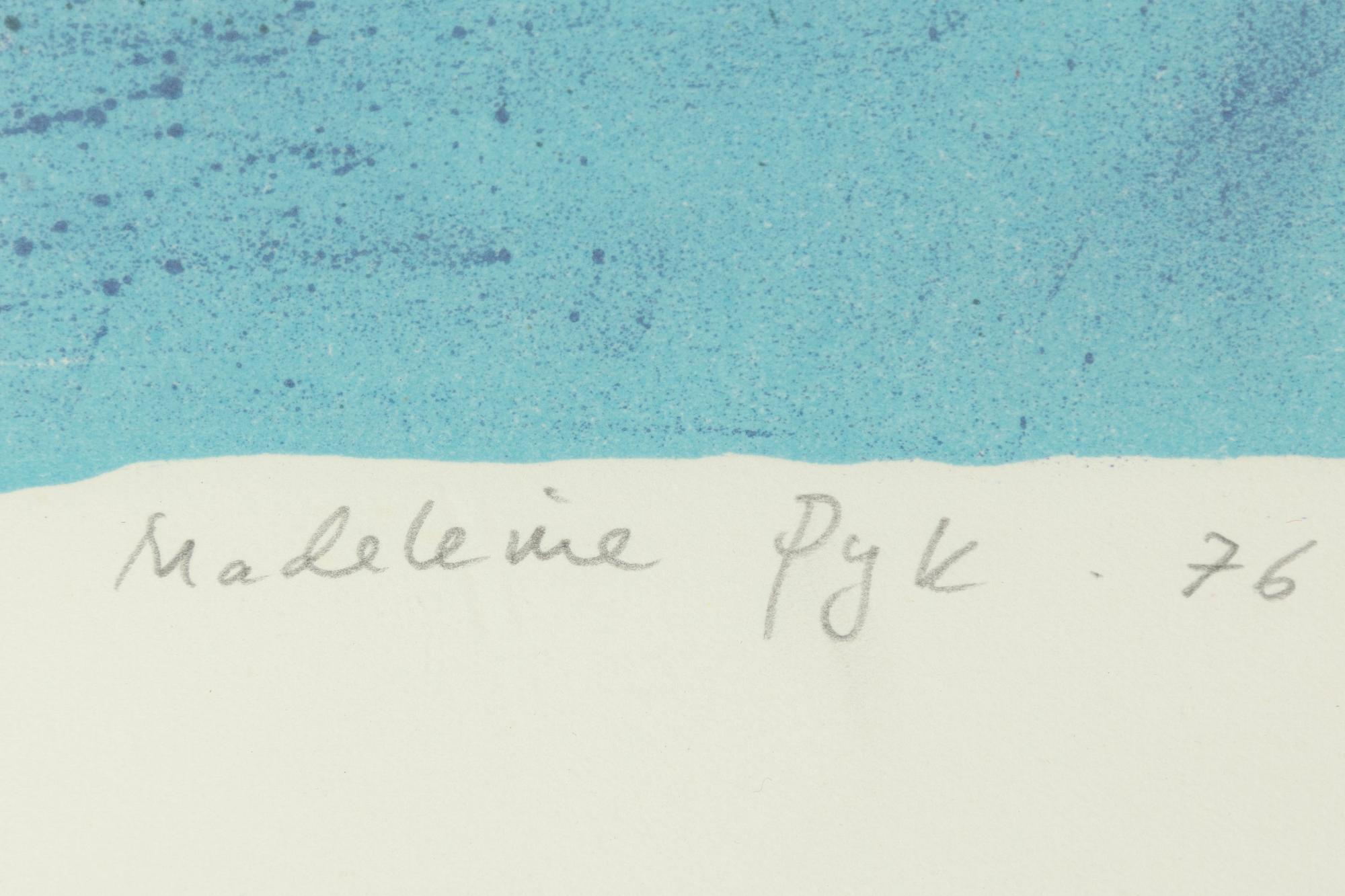 Madeleine Pyk, "Skridskoseglaren".