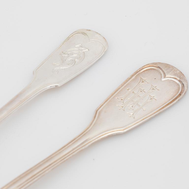 Silver cutlery, 300 pieces, silver 800, H. Walter, Germany.