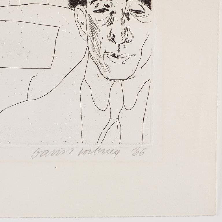David Hockney, "Portrait of Cavafy II".