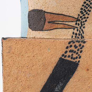 Herman Fogelin, skulptur, stengods, signerad.
