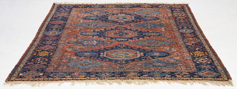 An antique Soumak carpet, East cucasus, c. 340 x 268 cm.