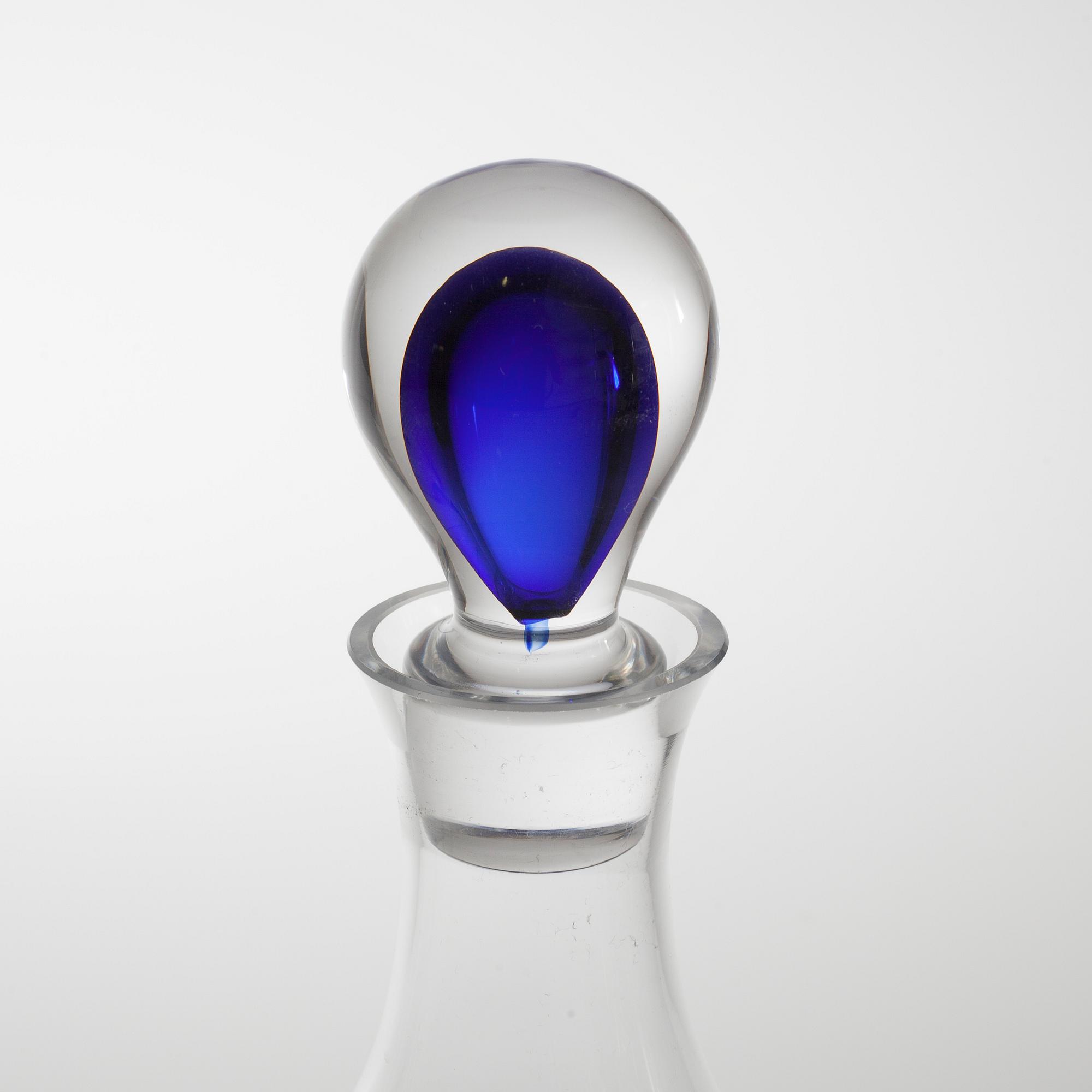 ERIKA LAGERBIELKE, 25 delar, glas, "Intermezzo", Orrefors, sent 1900-tal.