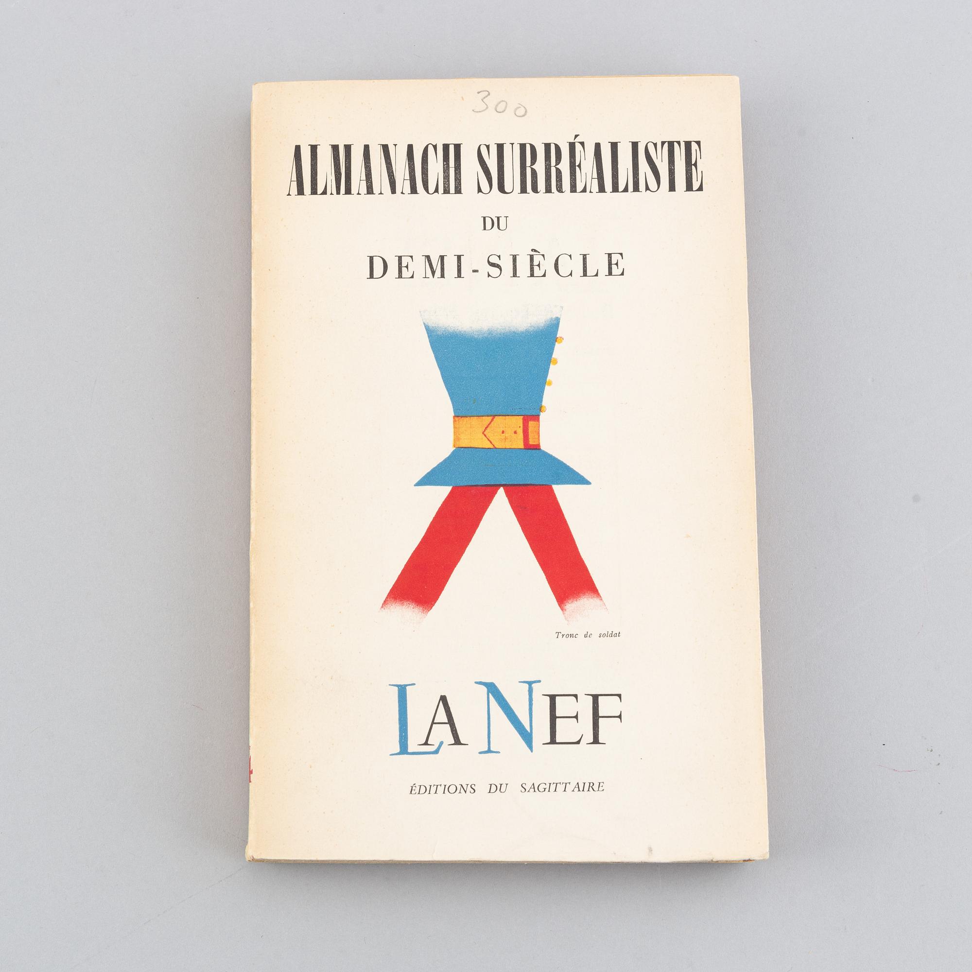 BOOK, André BRETON & Benjamin PERET - Almanach surréaliste du demi-siècle.