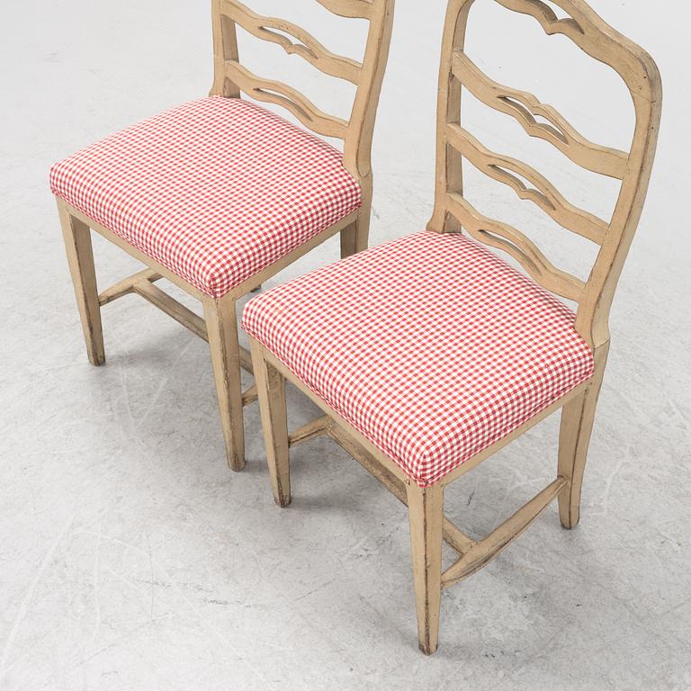 A pair chairs, 19th Century.