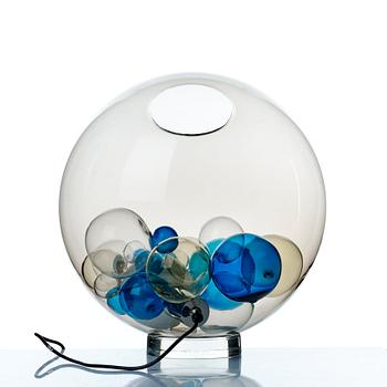 Ludovico Diaz De Santillana, a "Palotta" glass table lamp, Venini, Italy 1960-70's.