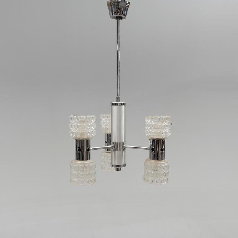 TAKLAMPA, 1900-talets mitt. Ca 60 cm.