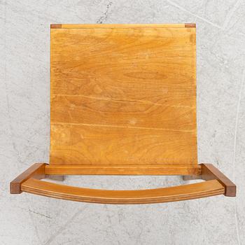 A set of six chairs, so-called "Orchestra chair", mid-20th century.