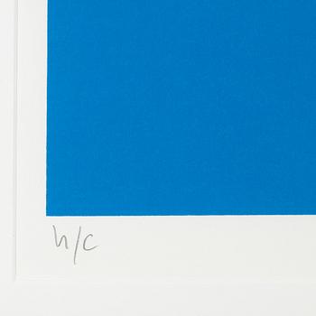 Franco Costa, färgserigrafi, signerad HC.