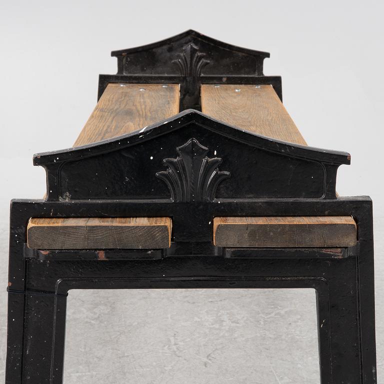 Garden bench, Swedish Grace, first half of the 20th century.