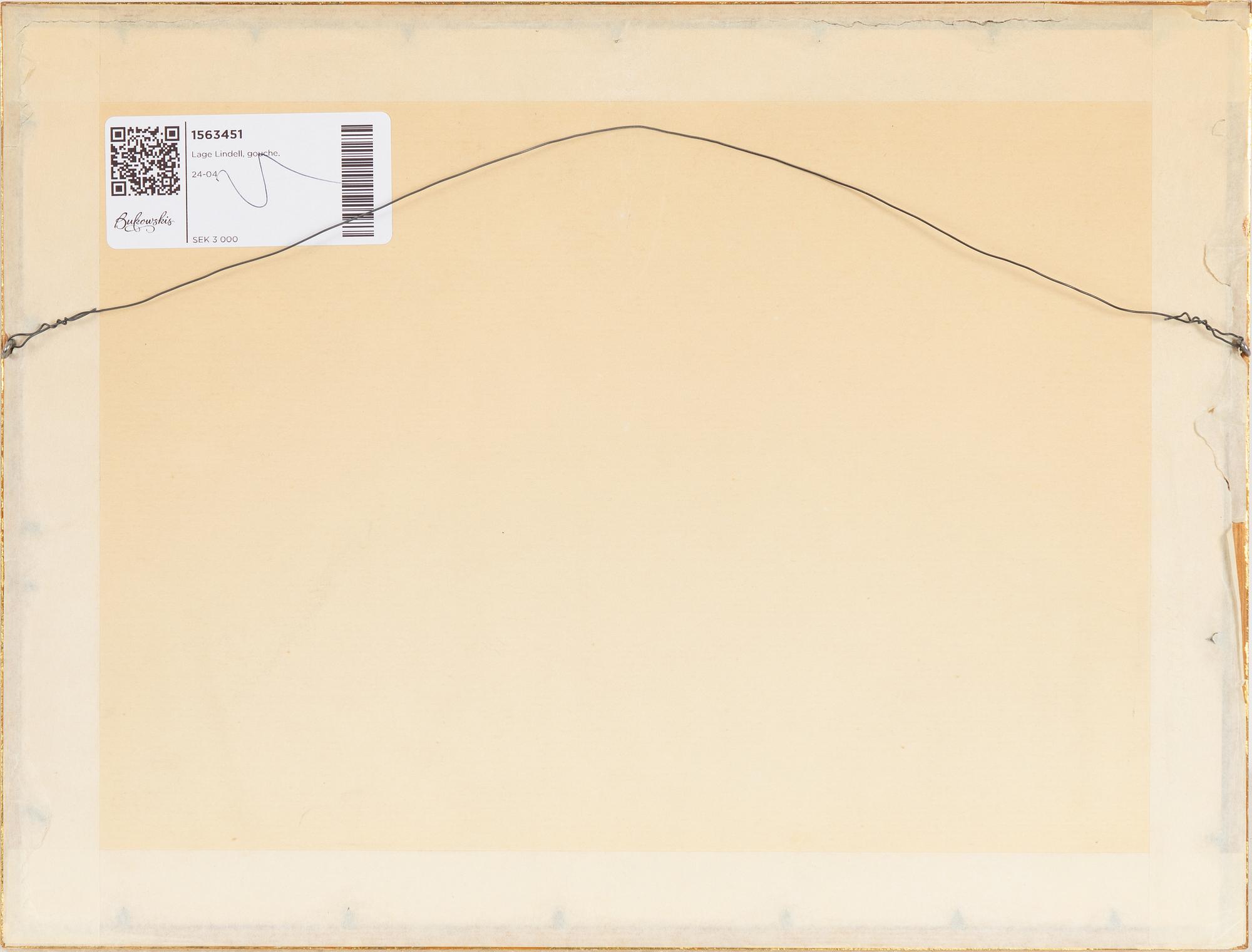 Lage Lindell, Untitled.