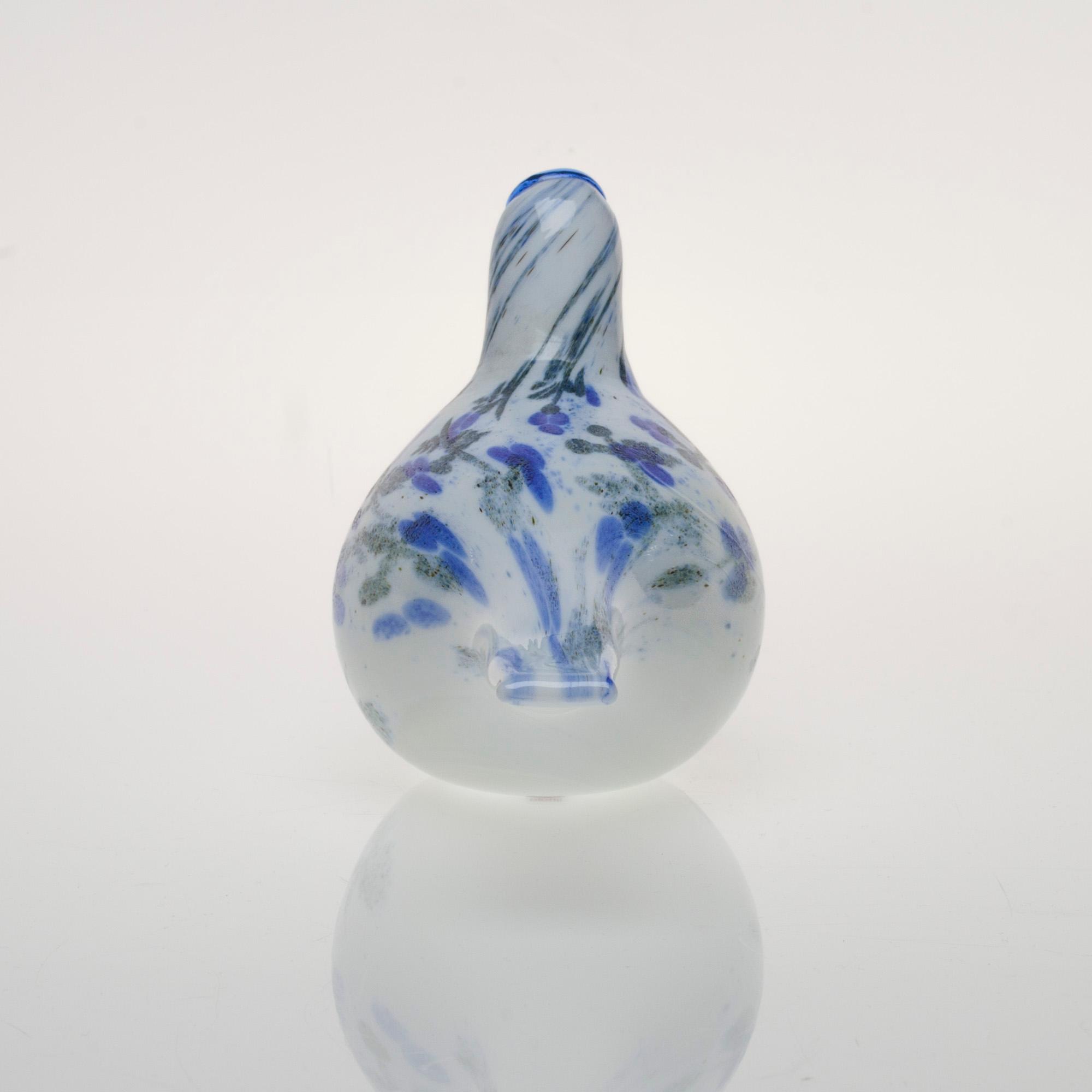 FIGURIN, glas, signerad O. Toikka, Nuutajärvi.