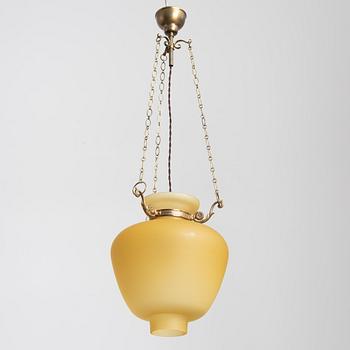 Bertil Brisborg, a ceiling lamp model "31914", Nordiska Kompaniet, 1940s-50s.