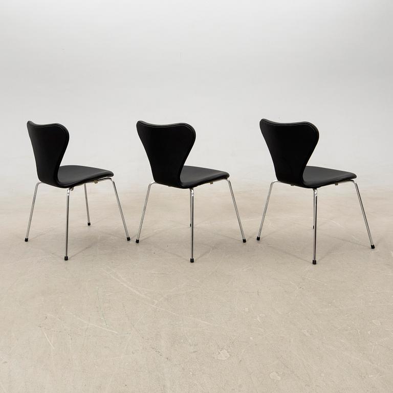 Arne Jacobsen, stolar 6 st för Fritz Hansen Danmark.