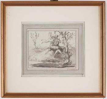 Carl August Ehrensvärd, "Goda gosse, glaset töm". Serie av dryckesvisor, 24 st.