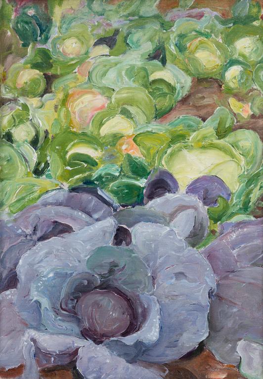 PEKKA HALONEN, "RED CABBAGE BED".