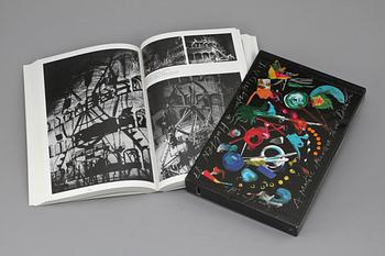 KONSTKATALOG, "Document aspect 61", samt BOK, Jean Tinguely, "A Magic Stronger than Death".