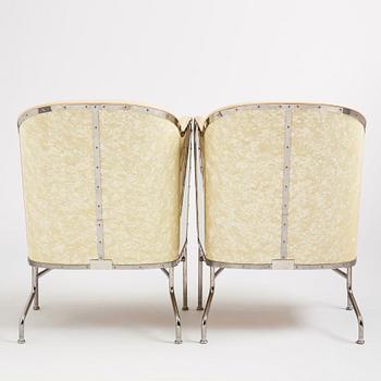 Mats Theselius, a pair of "Star" armchairs, ed. 147 & 175/360, Källemo, Värnamo, post 2009.