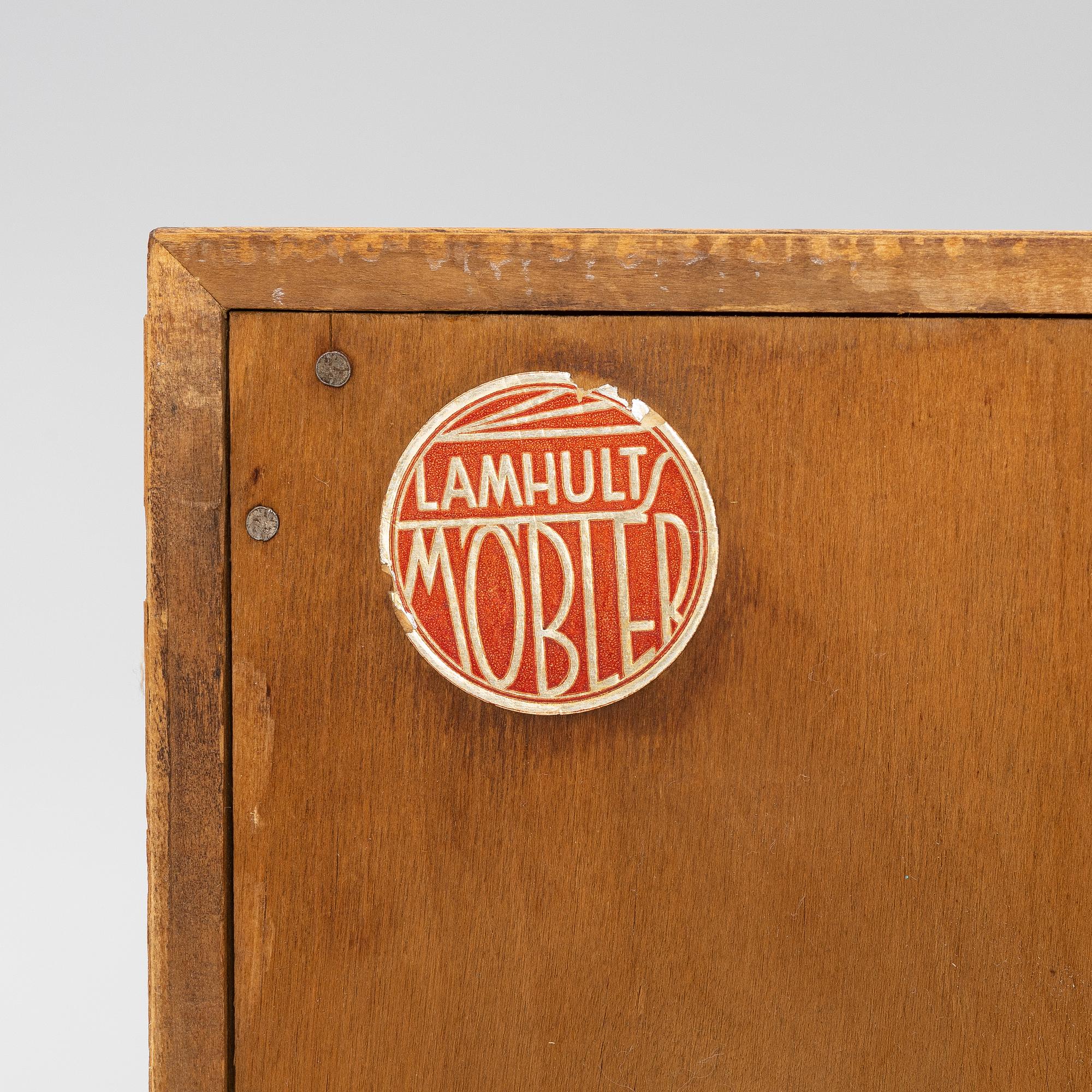 Bookcase, Swedish Modern, Lamhults Möbler, 1940s.