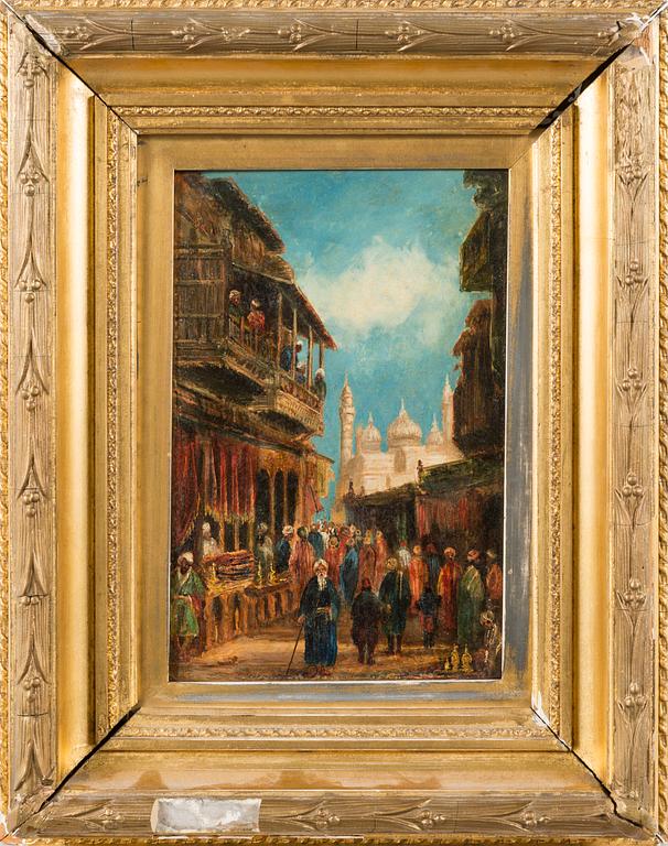 WILLIAM JAMES MULLER, oil on panel, signed and dated -43.