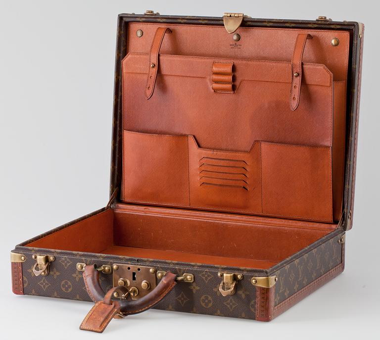 A Louis Vuitton attaché case, "Président Classeur".