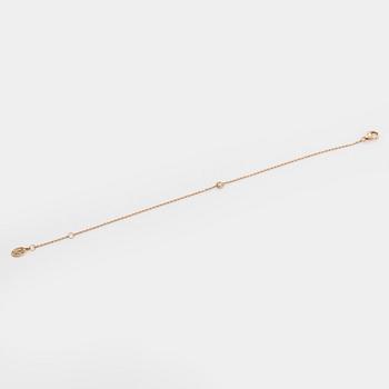 Cartier, armband, "d'Amour", 18K guld med en briljantslipad diamant.