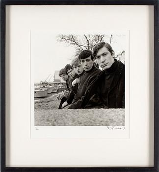 PHILIP TOWNSEND, gelatinsilverfotografi "Rolling Stones", signerad Philip Townsend och numrerad 7/50.