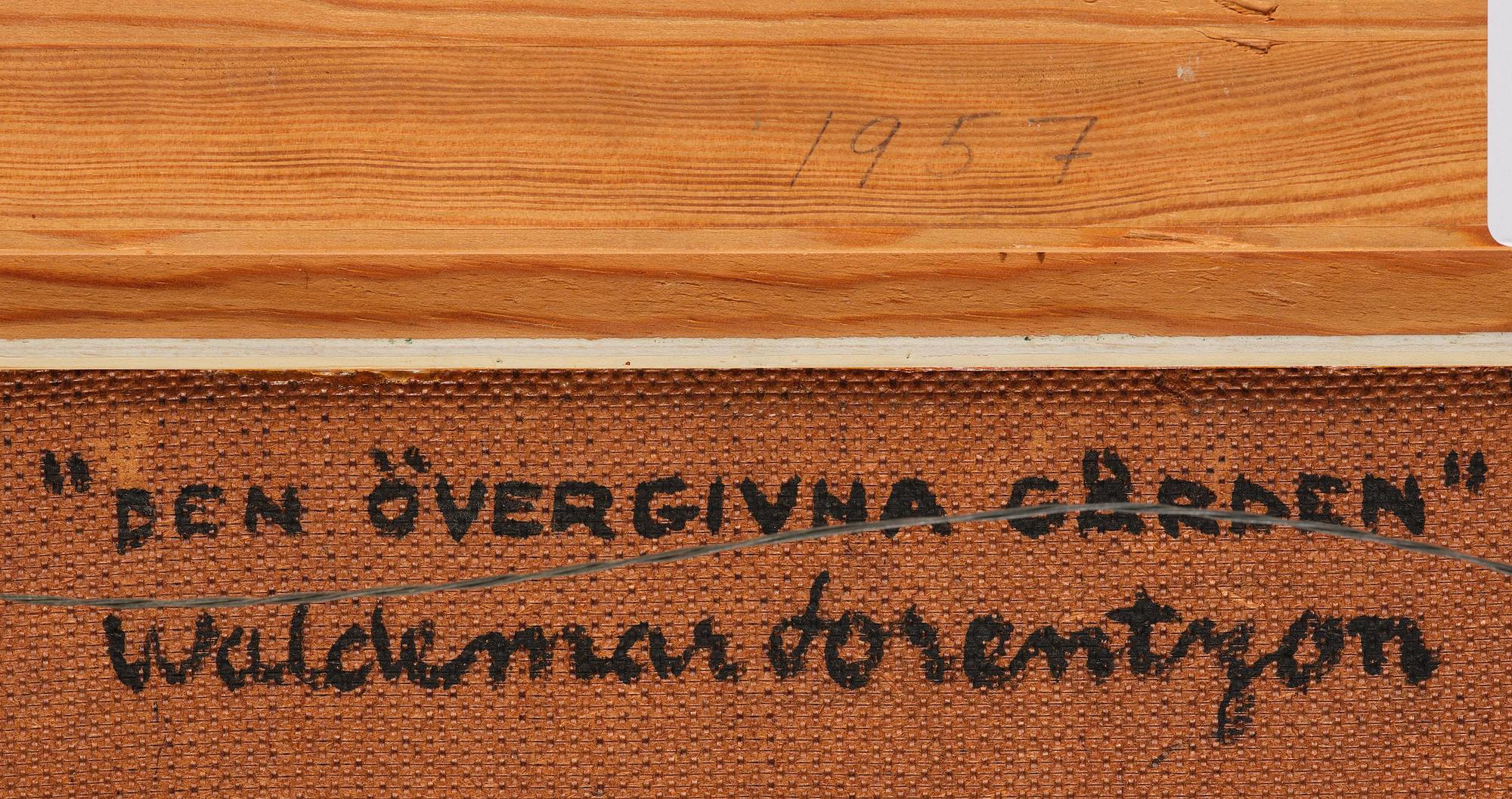 Waldemar Lorentzon, "Den övergivna gården".