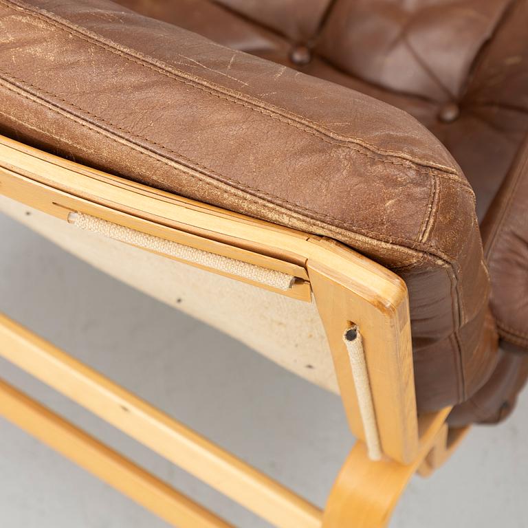 Bruno Mathsson, fåtöljer, ett par, "Ingrid", DUX.