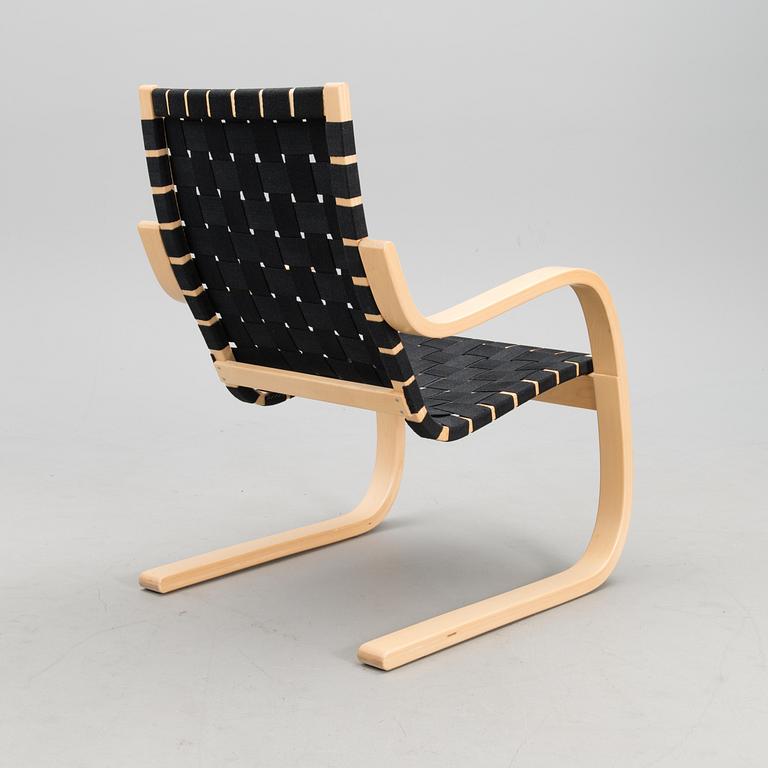 A late 20th century armchair model 406 for Artek, Finland.