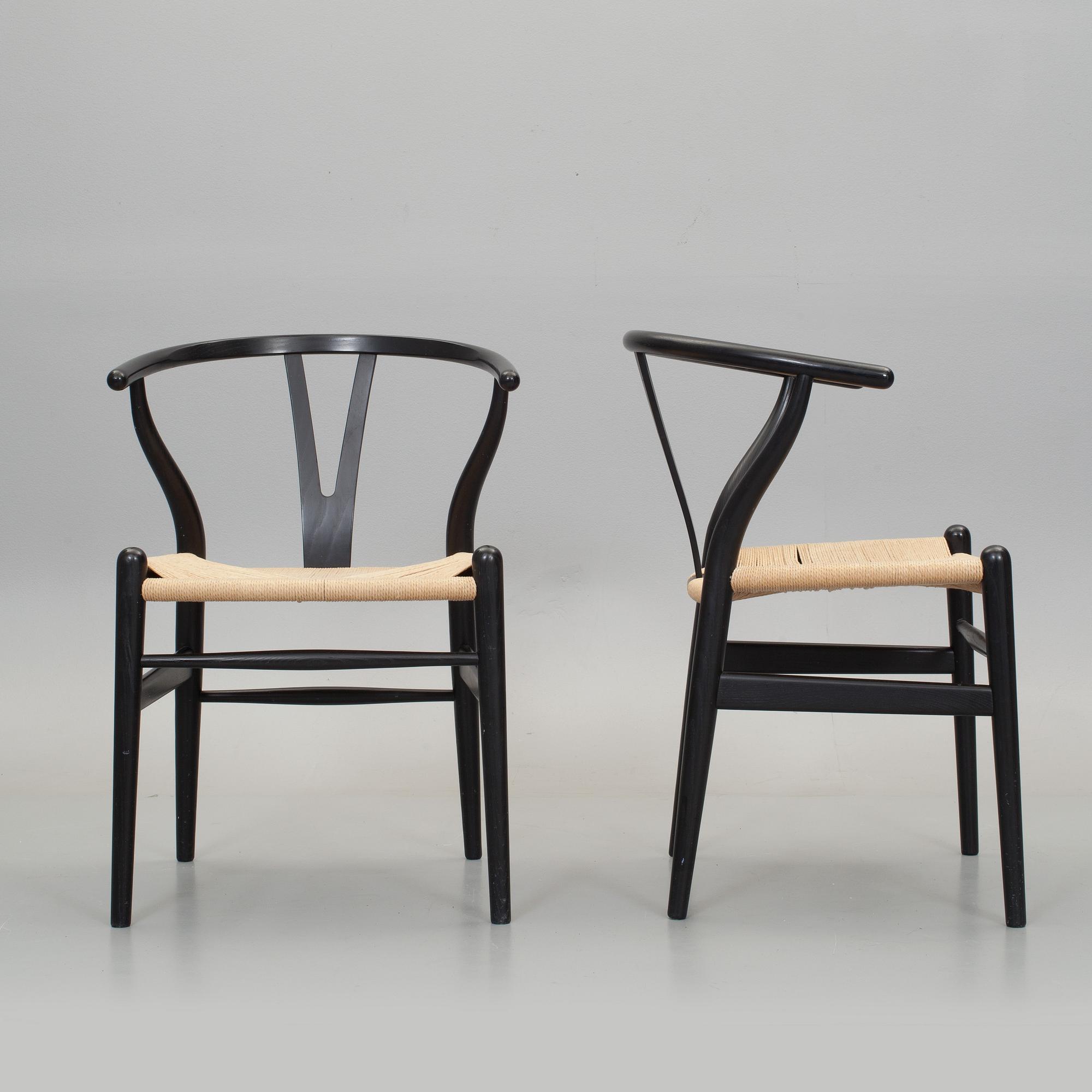 STOLAR, 6 st, "Y-stolen", Hans J Wegner, Carl Hansen & Son, 2006.