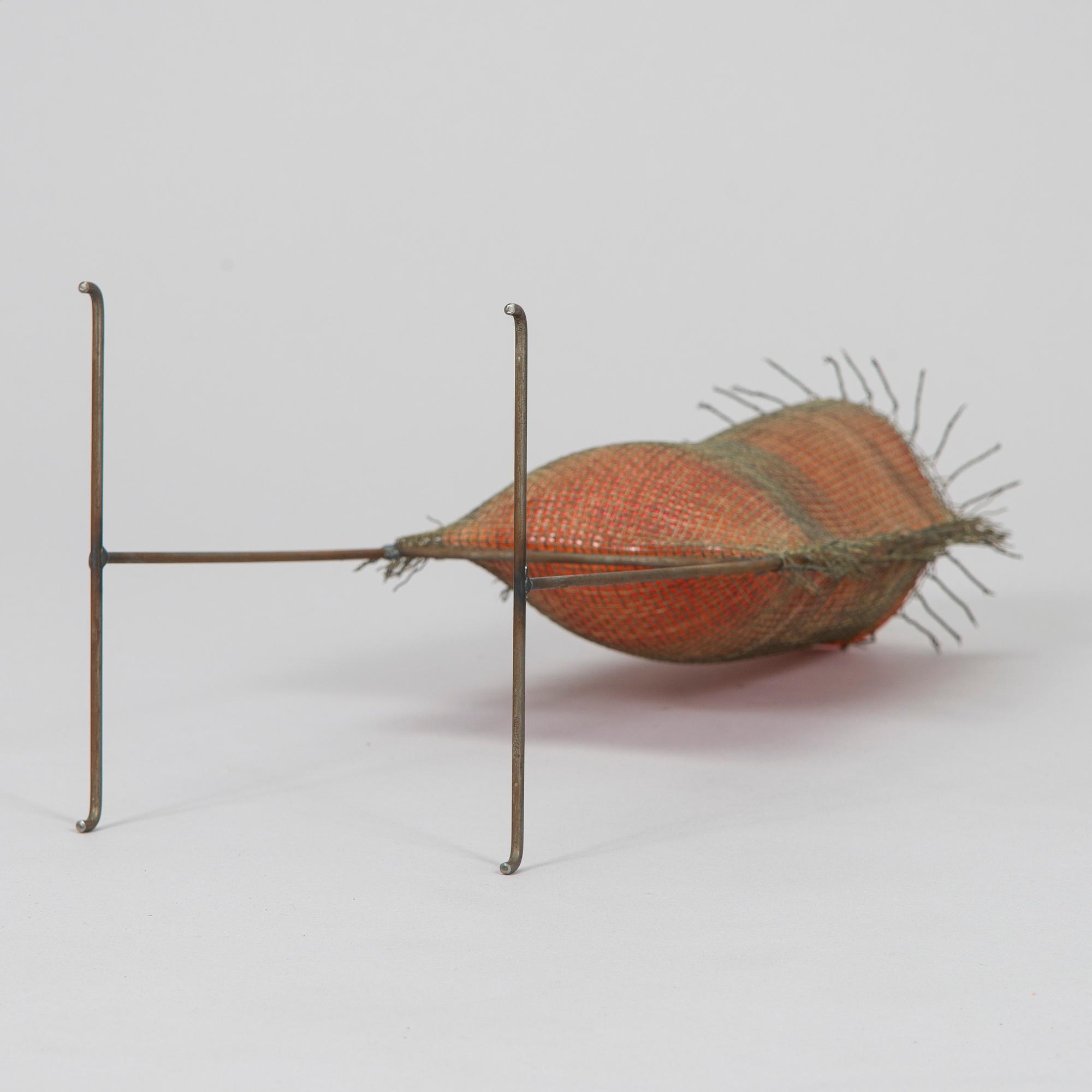 Markku Salo,  a glass sculpture, signed Markku Salo Nuutajärvi Notsjö 1991.