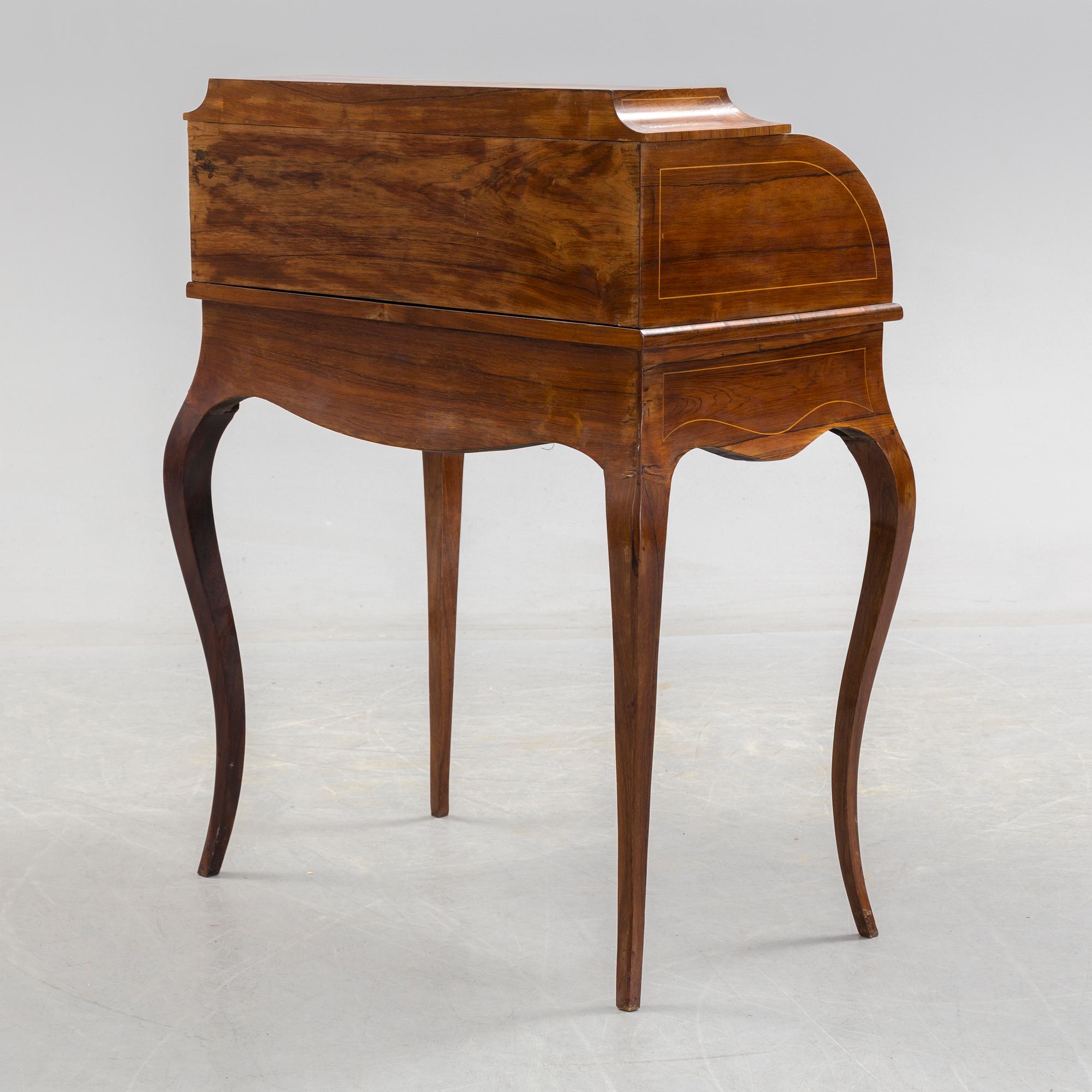 An early 20th century writing commode.