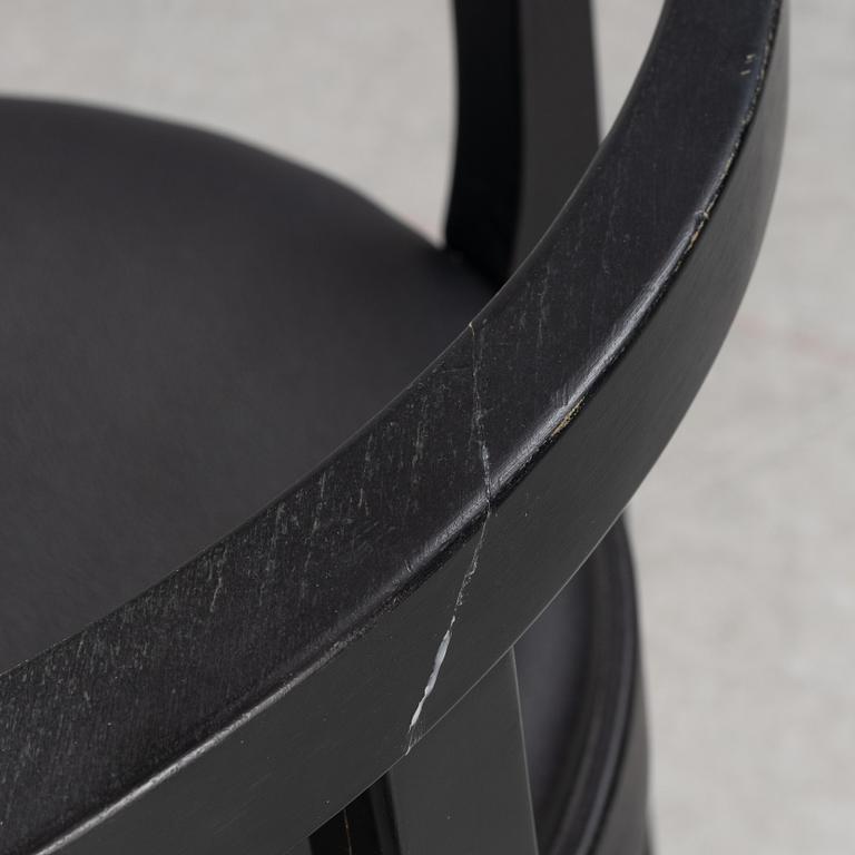Åke Axelsson, a set of four 'Gästis' chairs, Galleri Stolen, dated 2003.