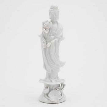 GUANYIN, blanc de chine, Kina, 1900-tal.