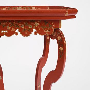 A chinoiserie table, 20th Century.