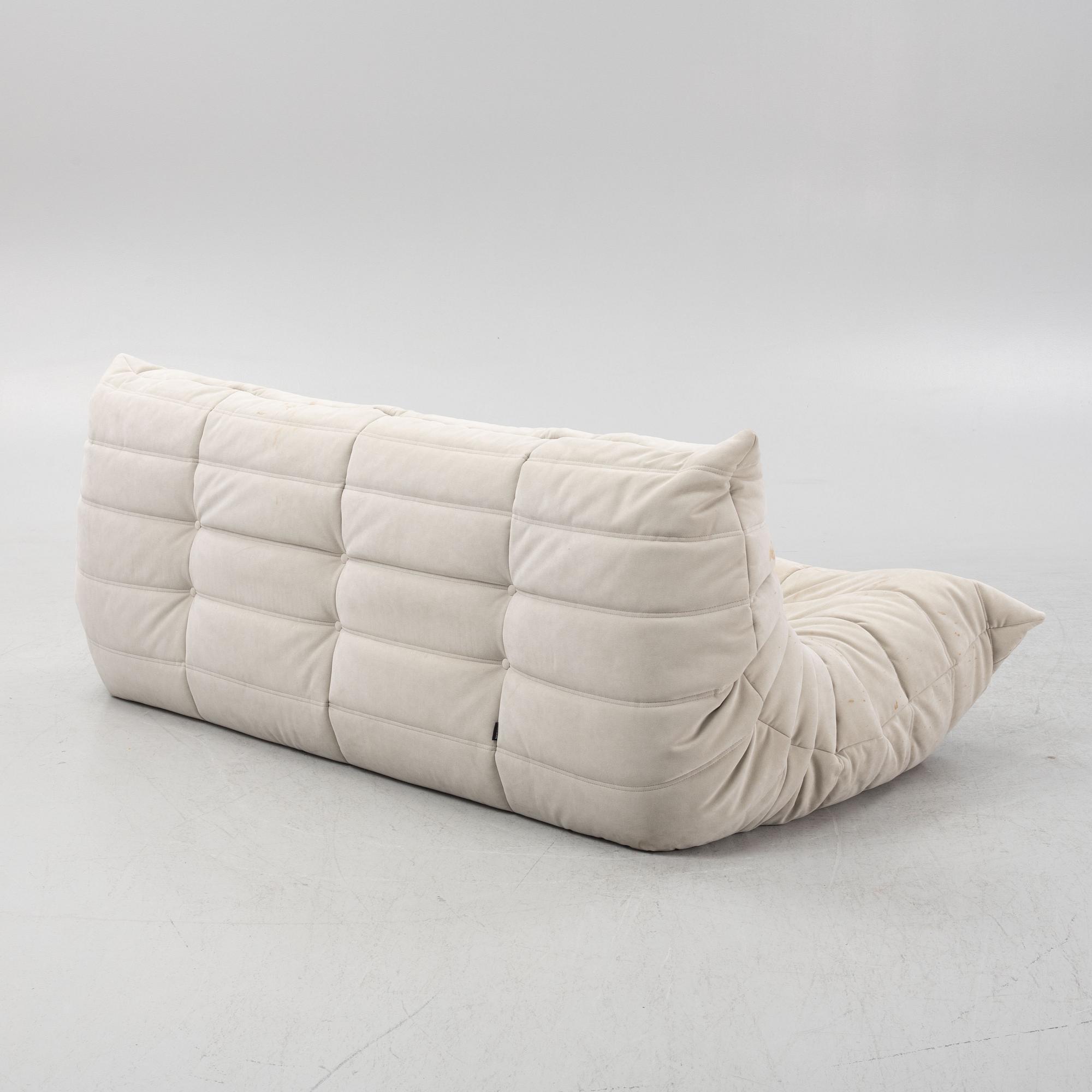 Michel Ducaroy, sofa, "Togo", Ligne Roset, France, 21st century.