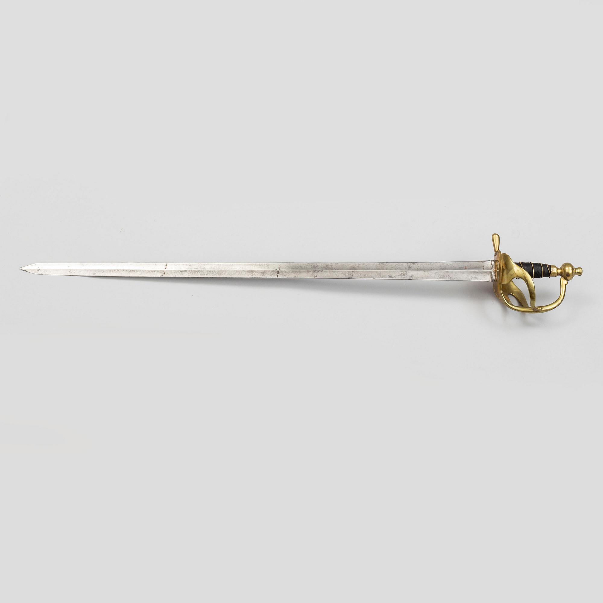 A Swedish heavy cavalry sword 1773 pattern.