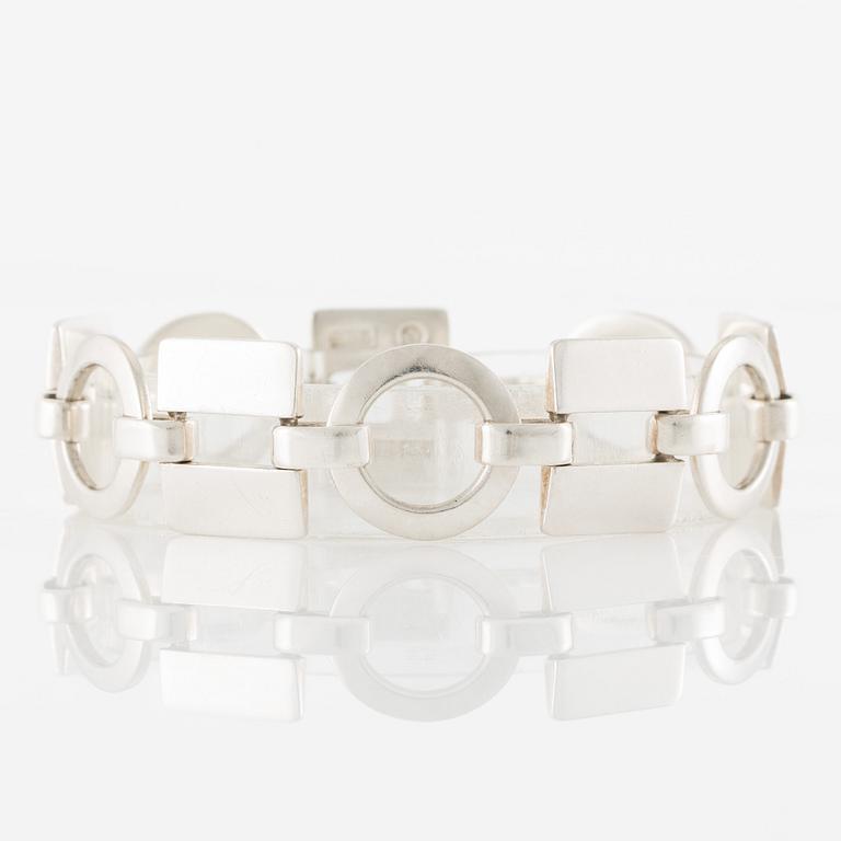 Sven-Erik Högberg, arm link, silver.