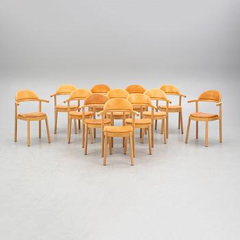 Åke Axelsson, twelve 'SAR' chairs, Gärsnäs, 2000.