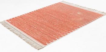 Märta Måås-Fjetterström, a carpet, "T.matta", a rag rug, flat weave, ca 185 x 156 cm, signed AB MMF.