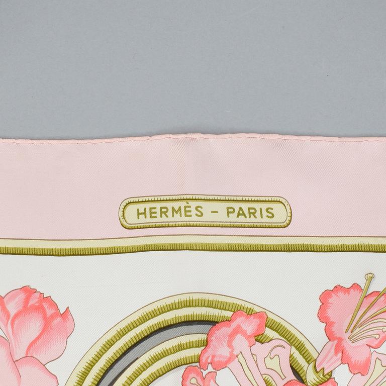 HERMÈS, scarf "Caraïbes".