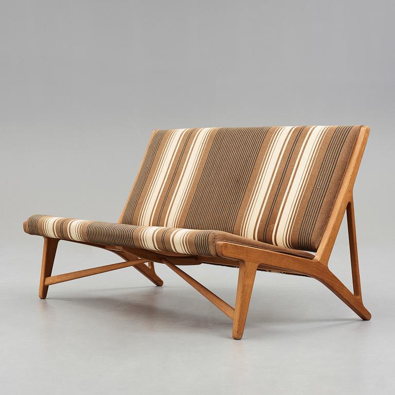 HANS J WEGNER, a model "JH 555" sofa for Johannes Hansen, Denmark, 1950's.