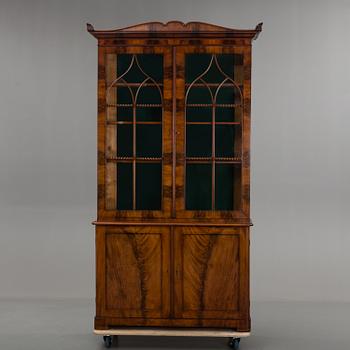 A SWEDISH BOOKCASE, first half of the 19th century.